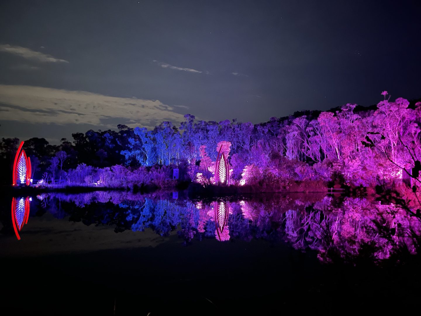 Illumina shines on K’gari (Fraser Island), with a sold-out opening night